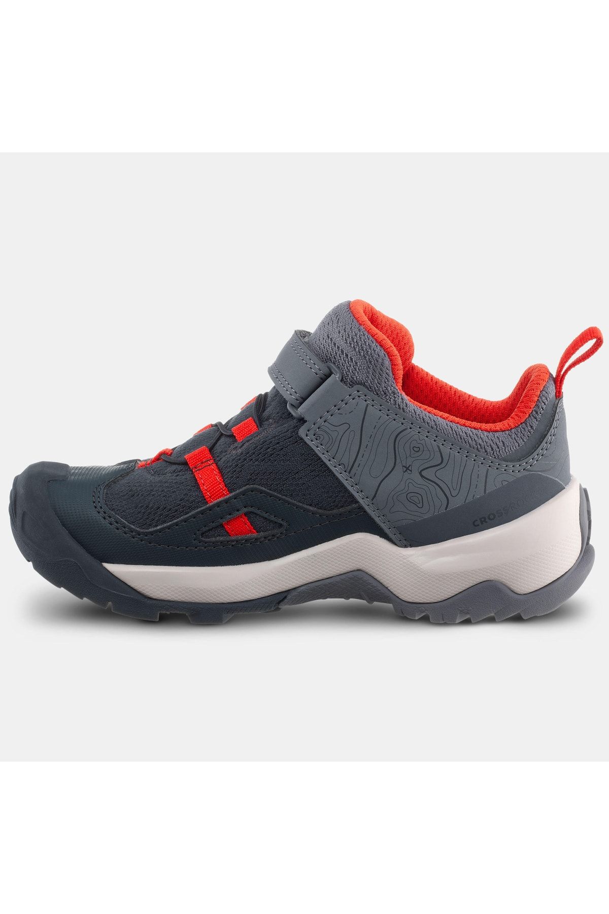 Decathlon Quechua ocuk Outdoor Ayakkab Gri K rm z 24 34