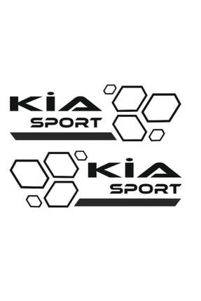 Kia Sport Sticker, 2 Adet, Sağ Ve Sol S140