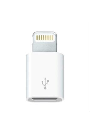 Apple Iphone Micro Usb Çevirici Dönüştürücü Adaptör 8 Pin Data Kablo Şarj Adaptörü Çevirme Aparatı TYC00047724377