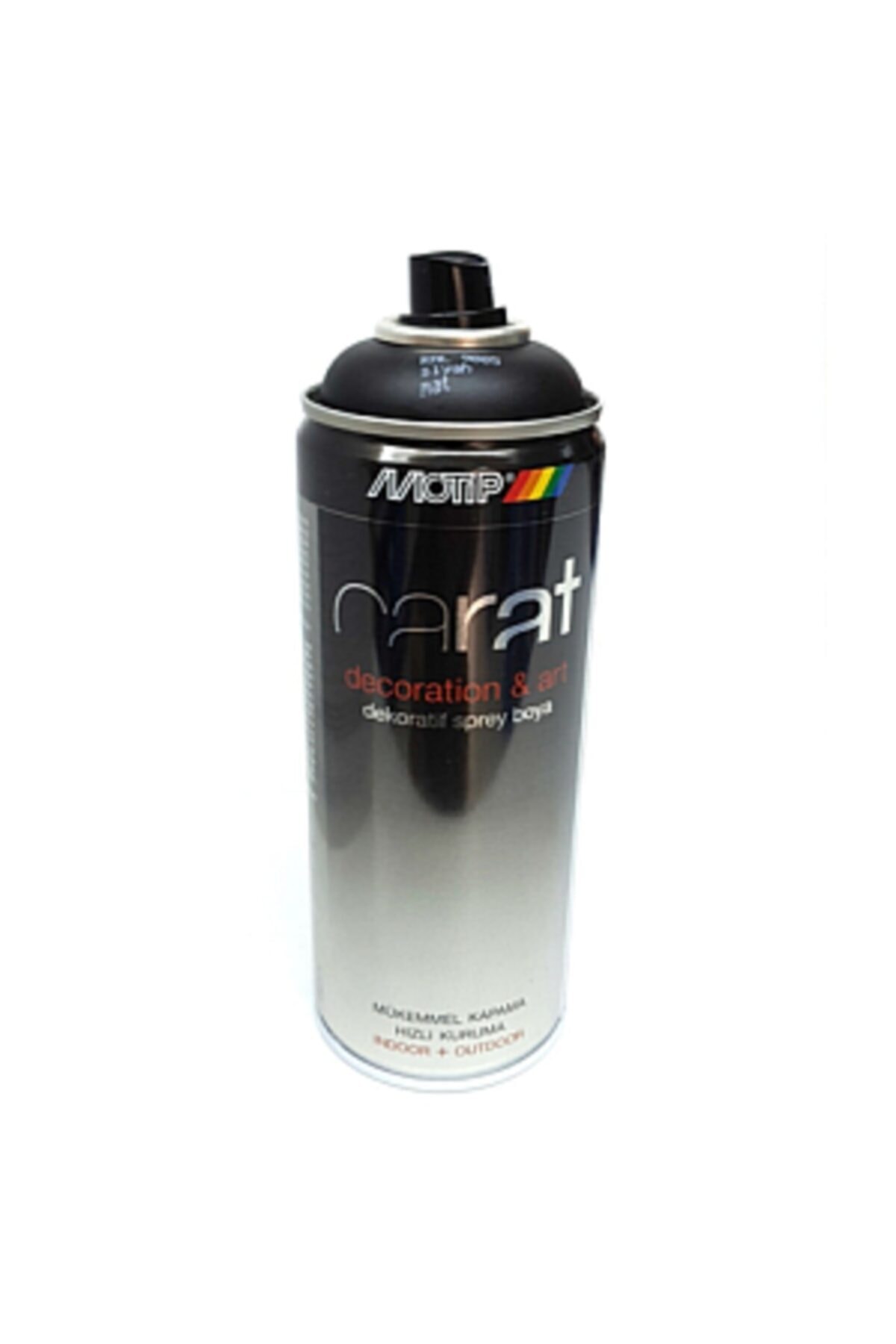 Motip Carat Sprey Boya Ral 9005 Mat 400 ml