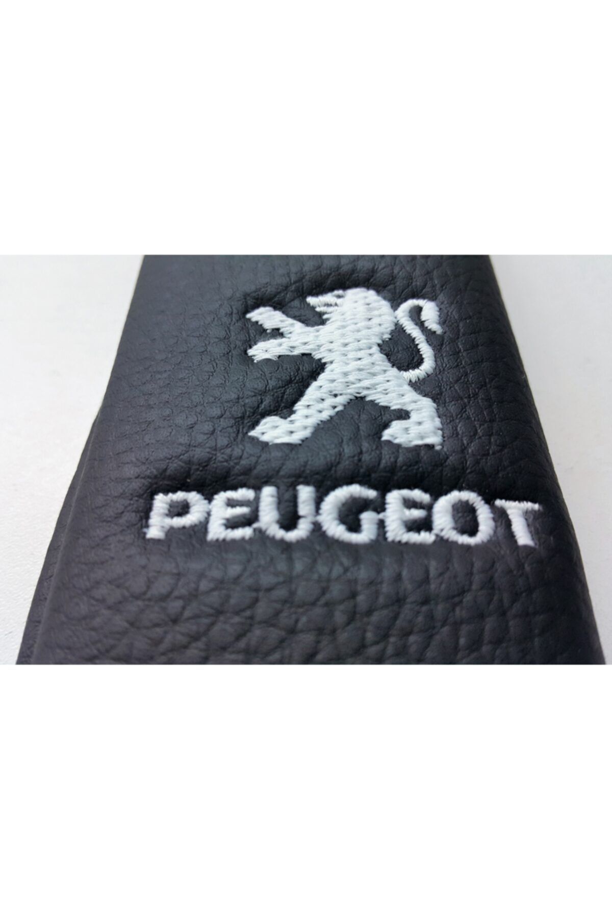 mutlu oto Peugeot Leather Seat Belt Cover Black Trendyol