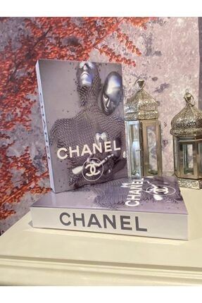 Dekoratif Kitap Kutu Chanel A010171