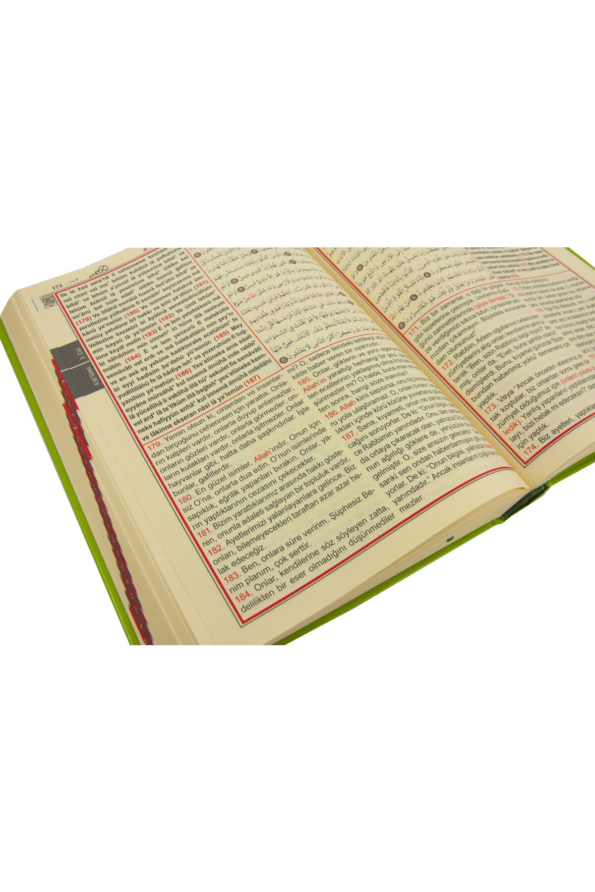 Haktan Yayın Dağıtım Arapça - Türkçe Okunuş Ve Mealli Kuranı Kerim Rahle Boy Sesli - Üçlü Kuran - fotoğrafı 4 (önizleme)