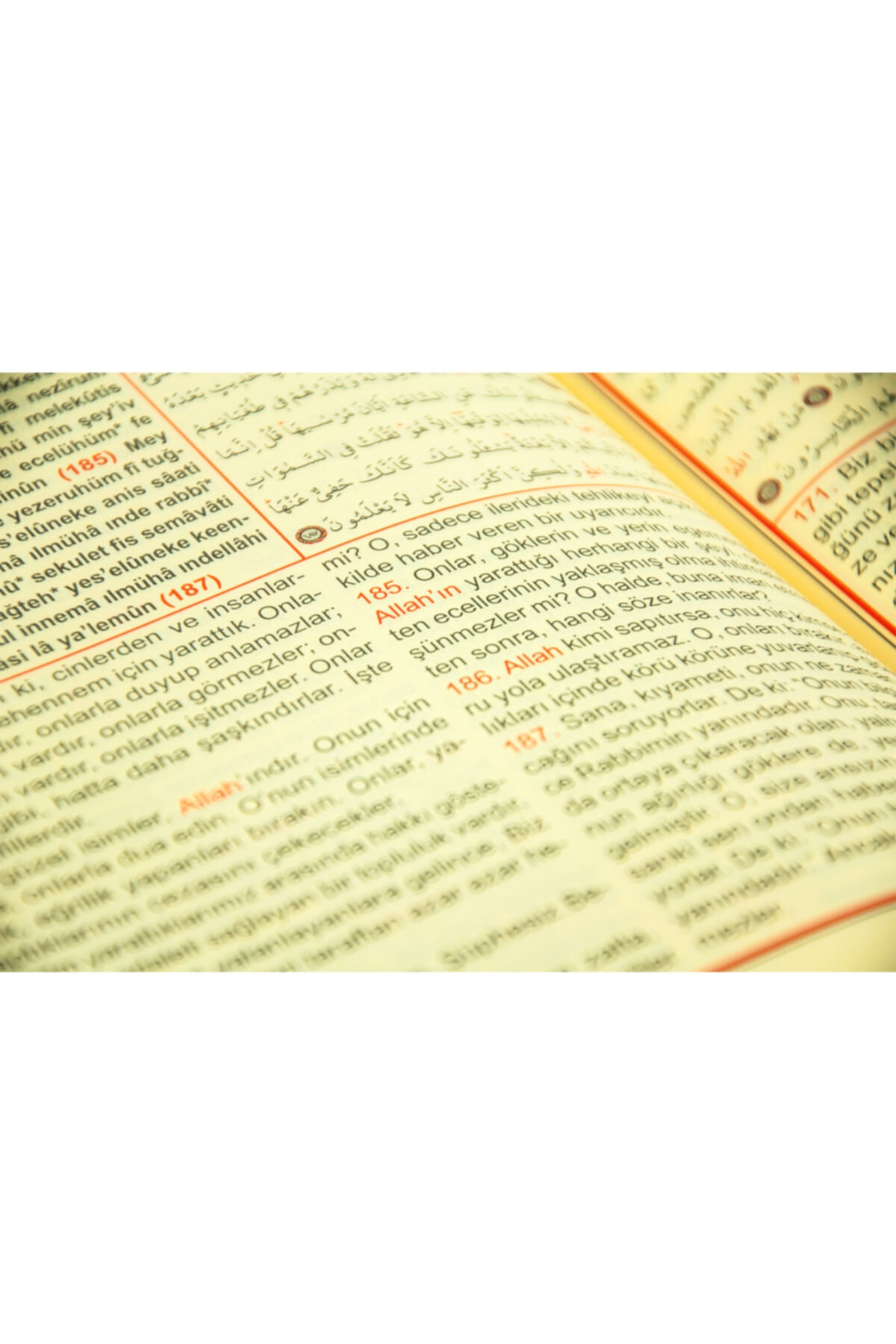 Haktan Yayın Dağıtım Arapça - Türkçe Okunuş Ve Mealli Kuranı Kerim Rahle Boy Sesli - Üçlü Kuran - fotoğrafı 5 (önizleme)