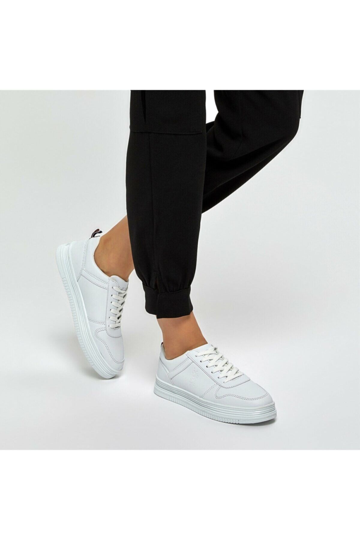 کفش اسپرت گاه به گاه سفید زنانه U.S. Polo Assn.