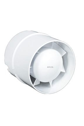 Sessiz Kanal Tipi Fan Plastik Banyo Tuvalet Baca Aspiratörü 100 m³/h 100 lük AIRCOL-100KT