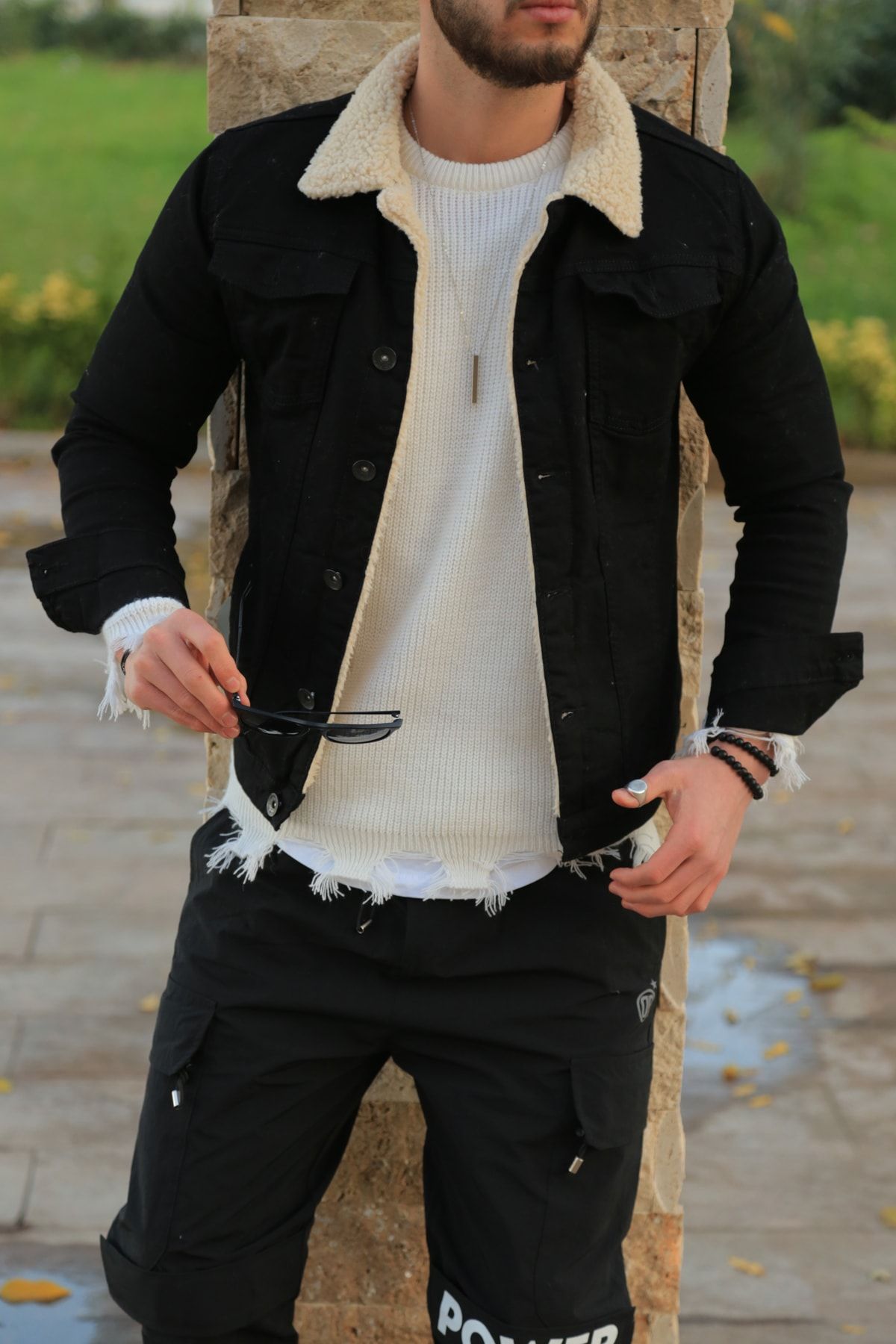 Z B D JEANS Jacket Black