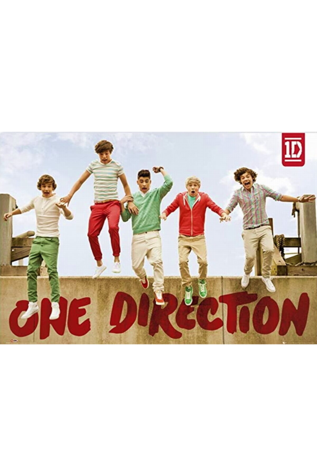 Poster Gigante One Direction 61x91.5 Cm - Salto - Ufficiale GB Eye
