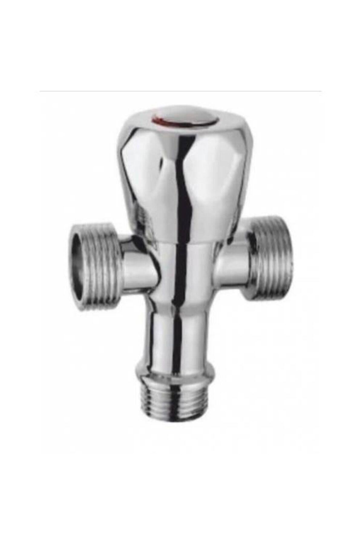 Genel Markalar Çift Çıkışlı Çamaşır ve Bulaşık Makina Musluğu