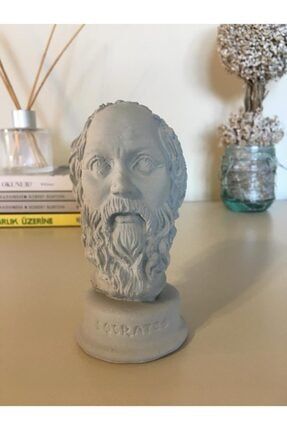 Açık Gri Dekoratif Sokrates Biblo PAYA-SOCRATESBÜST