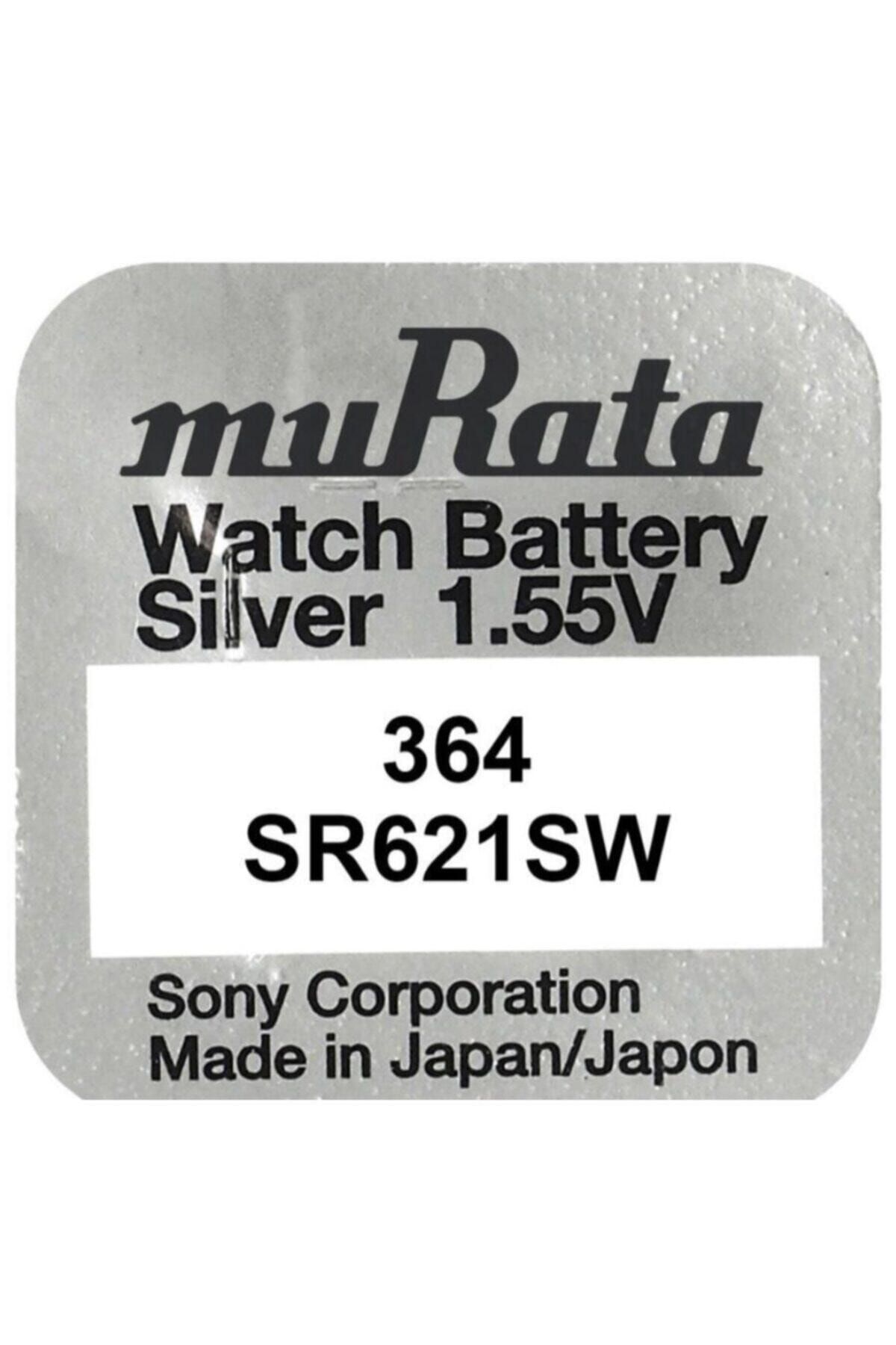 Murata Pila de botón SR 621SW / 364, 0% Mercurio