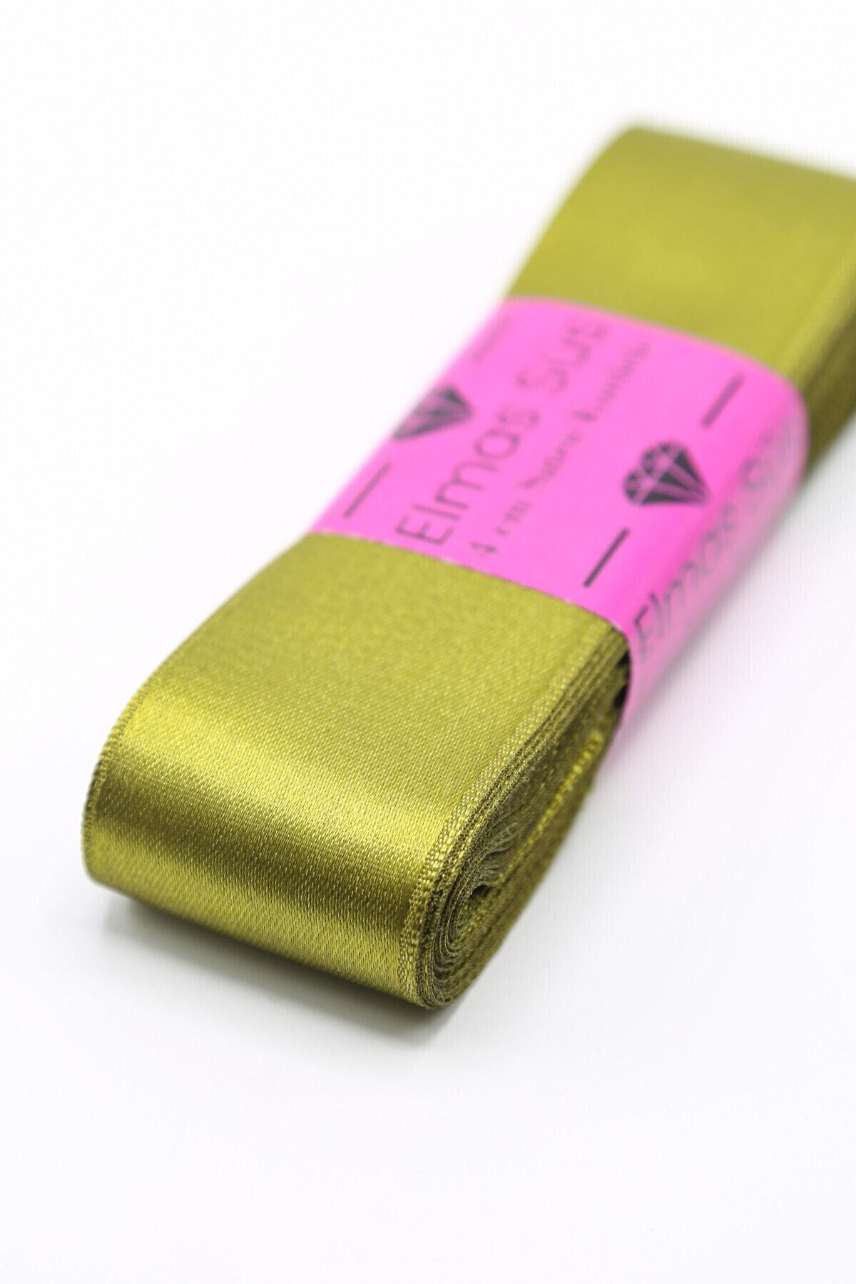 Khaki Green Satin Ribbon (4cm-10m)