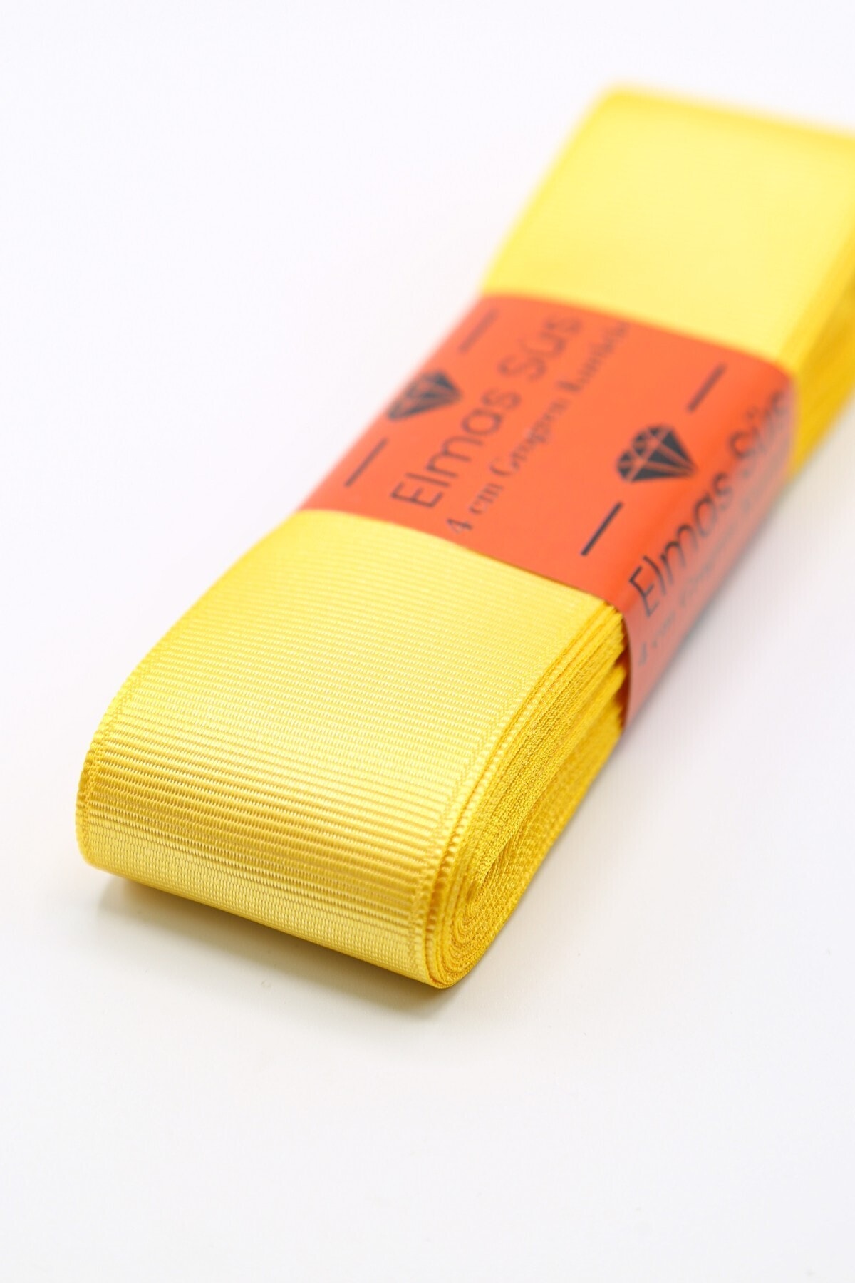 Yellow Grosgrain Ribbon (4cm-10m)