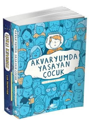 akvaryumda yasayan cocuk isikli kavanoz 2 kitap set lisa thompson