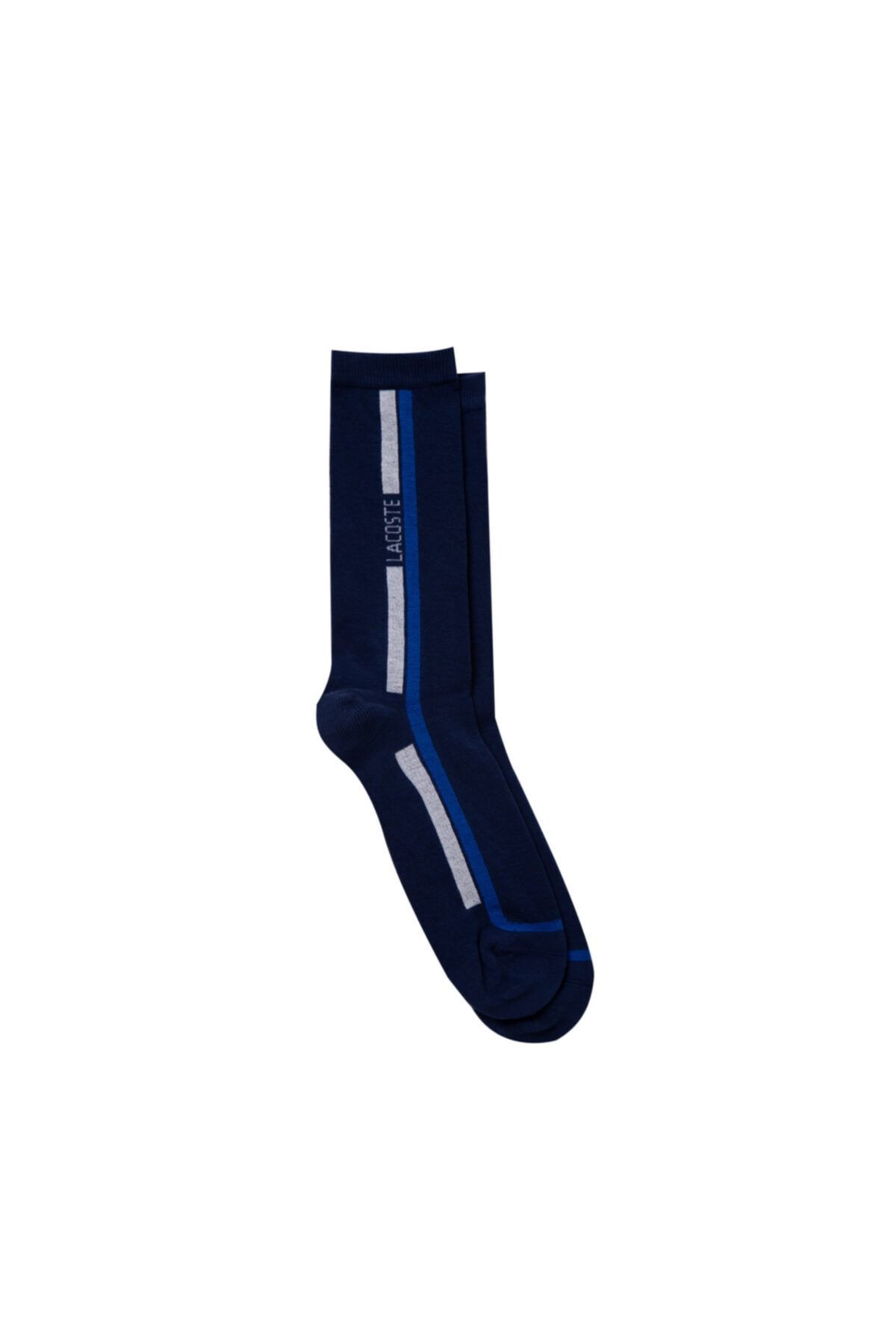 Lacoste جوراب های آبی چاپی Unisex RA0101