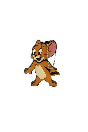 Jerry Fare Figürlü Usb Flash Bellek 64 Gb ( Karikatür Oyuncak Komik Karakter Jeri Mouse ) Jerry 64 Gb