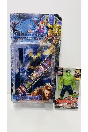 Hulk Ve Thanos Figür Oyuncak 2 Li P3779S4517