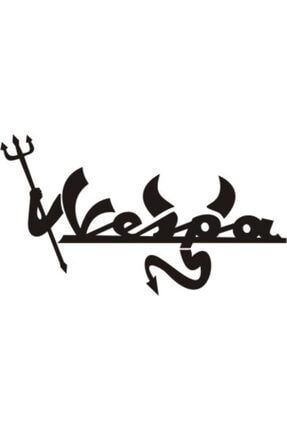 Vespa Şeytan Logo Sticker JK50