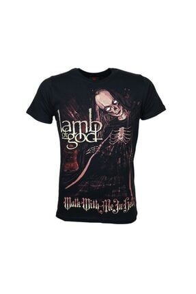 Lamb Of God Walk With Me In Hell Metal Band Baskılı Penye Tişört LOG-0334