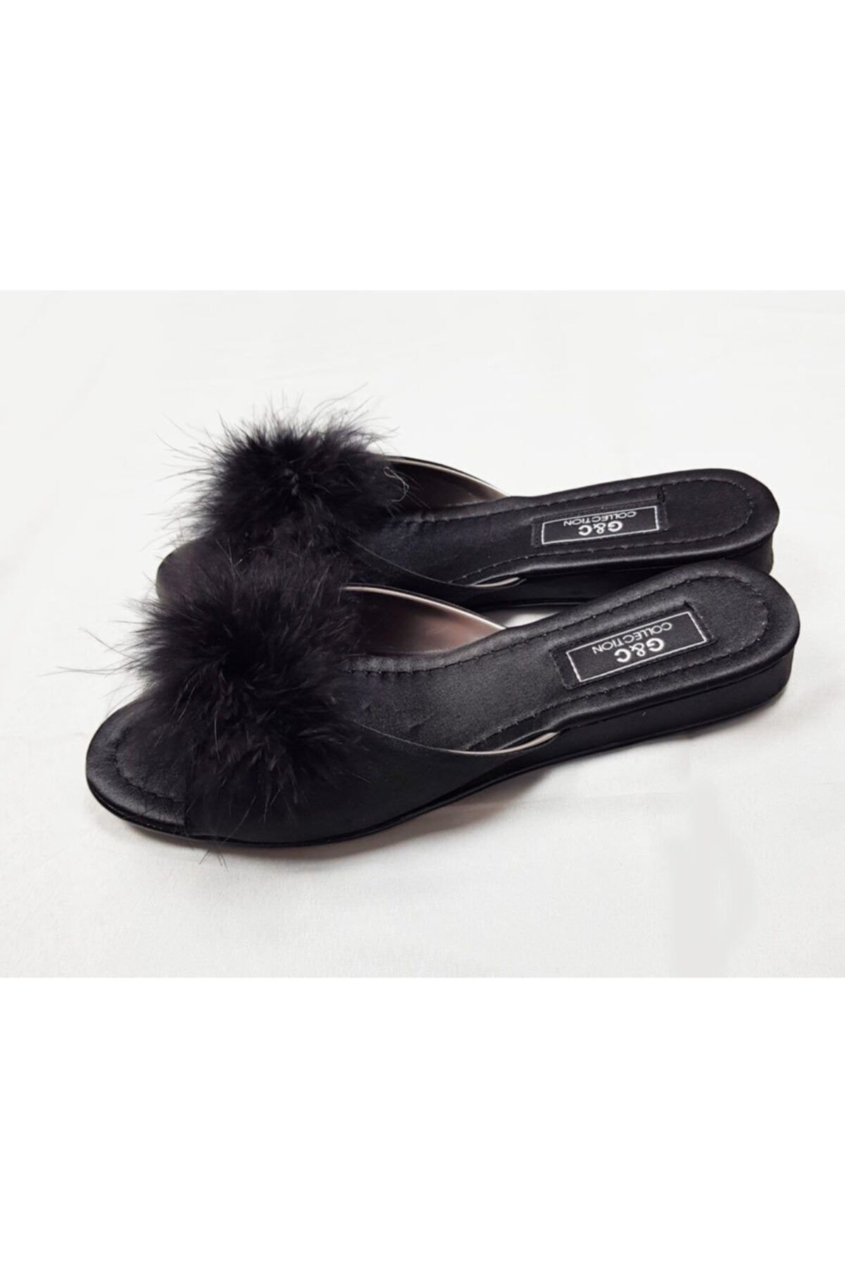 GC-Papuci de damă Furry fără toc 180 3