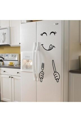 Buzdolabı Ev Eşya Için Dekoratif Sticker Çıkartma HSNGLR-ASDF9018