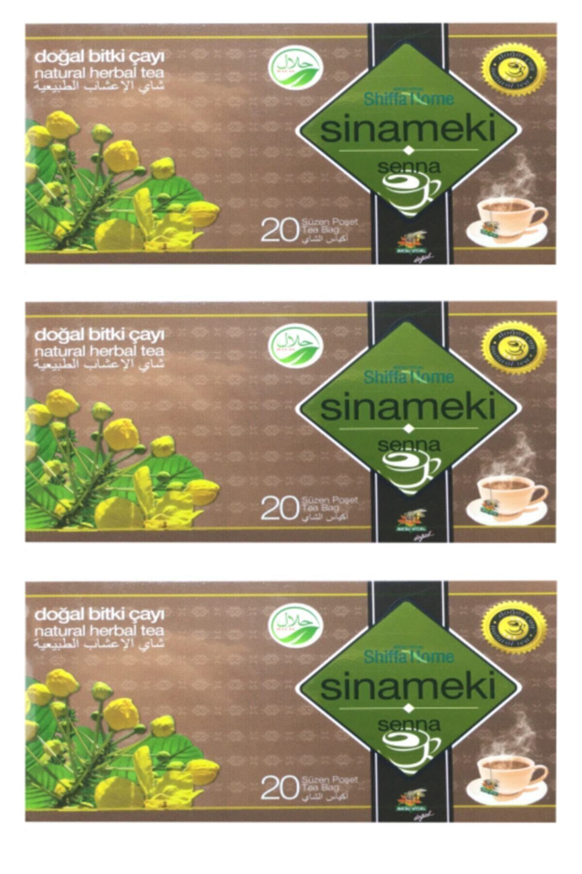 Shiffa Home Sinameki Çayı 20 Süzen Poşet 3 Paket