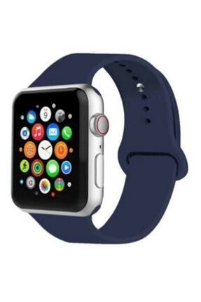 Apple Watch Uyumlu Lacivert Silikon Kordon PRA-1972055-374300