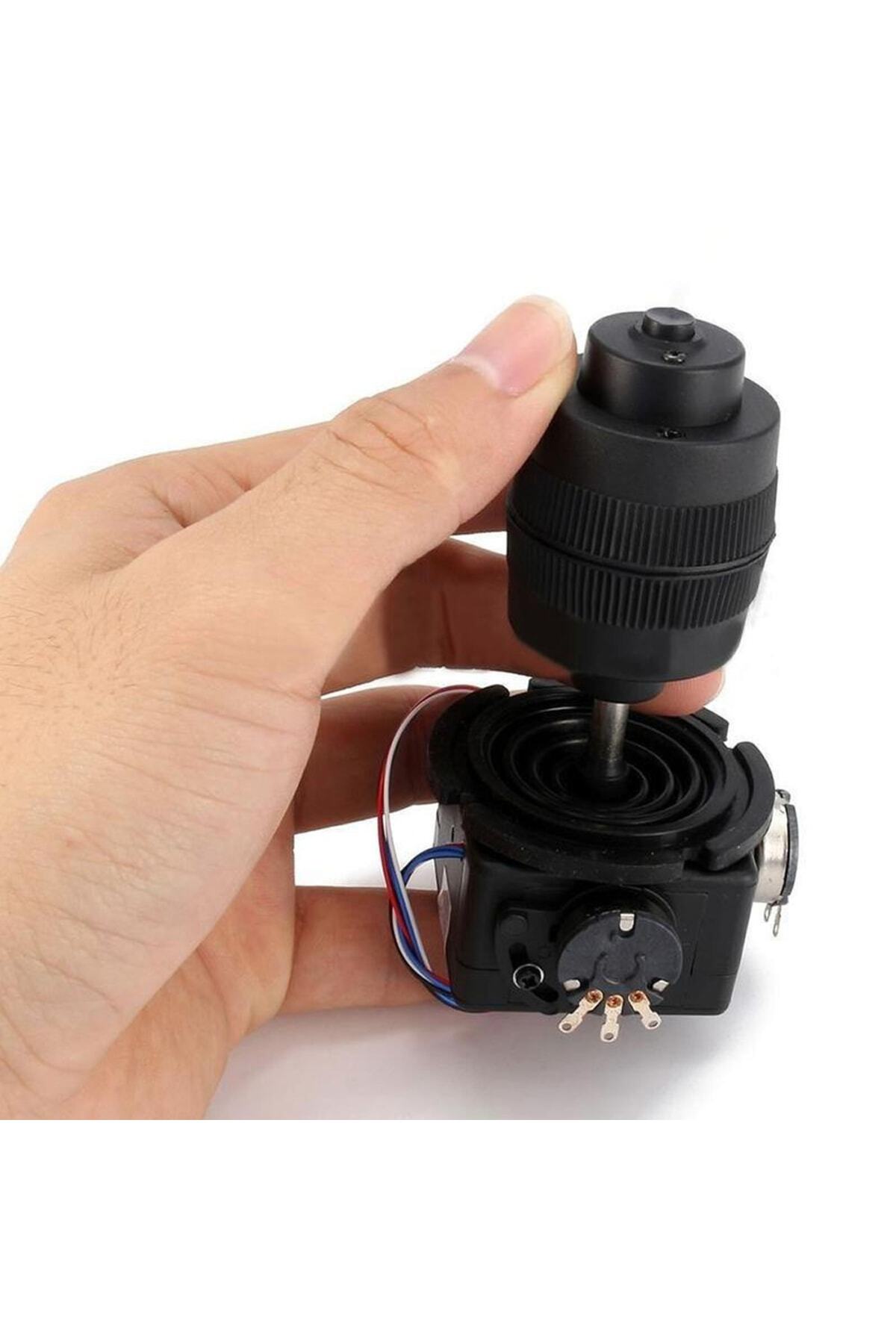 Jh-d400x-r4 4 Eksen Joystick Butonlu 10k Potansiyometre Ptz 4d Otomasyon Endüstriyel Vinç 4