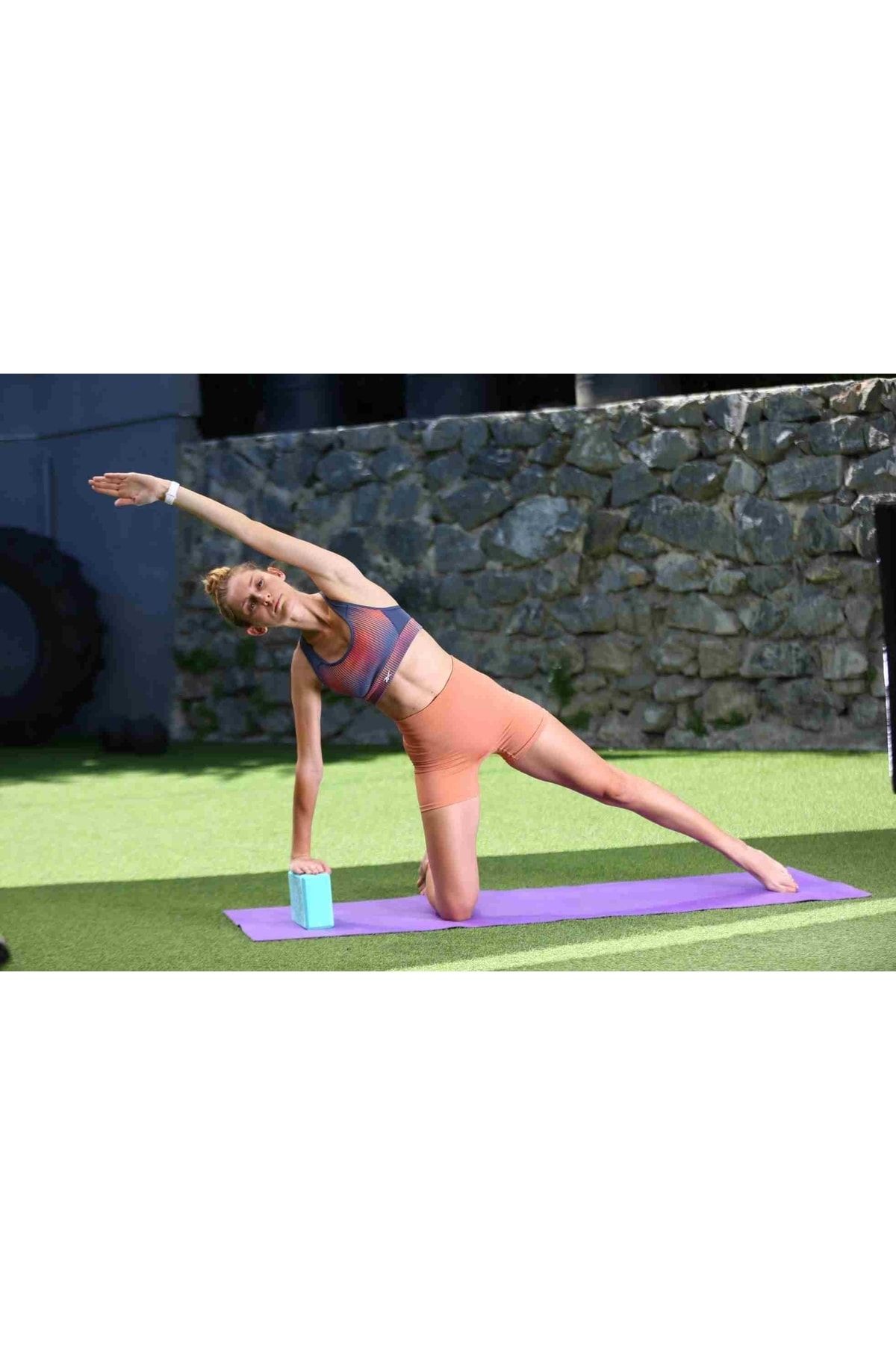 Slazenger Patterned Eva Yoga Block - Trendyol
