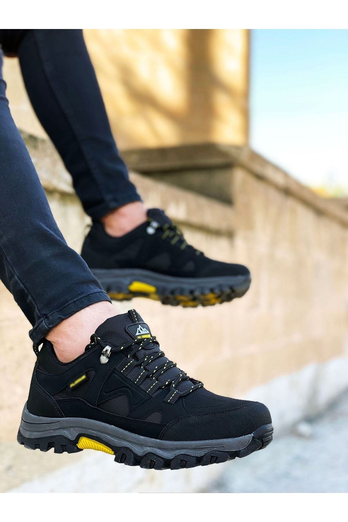 Su Ve Soğuk Geçirmez, Erkek Outdoor Ayakkabı