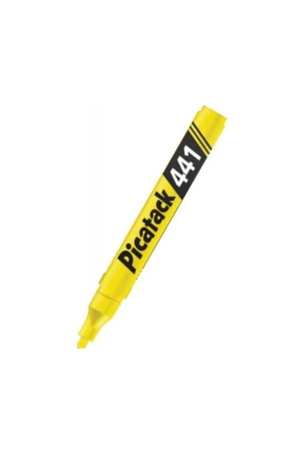 Picatack Highlighter Pencil Pastel Yellow 10 pieces