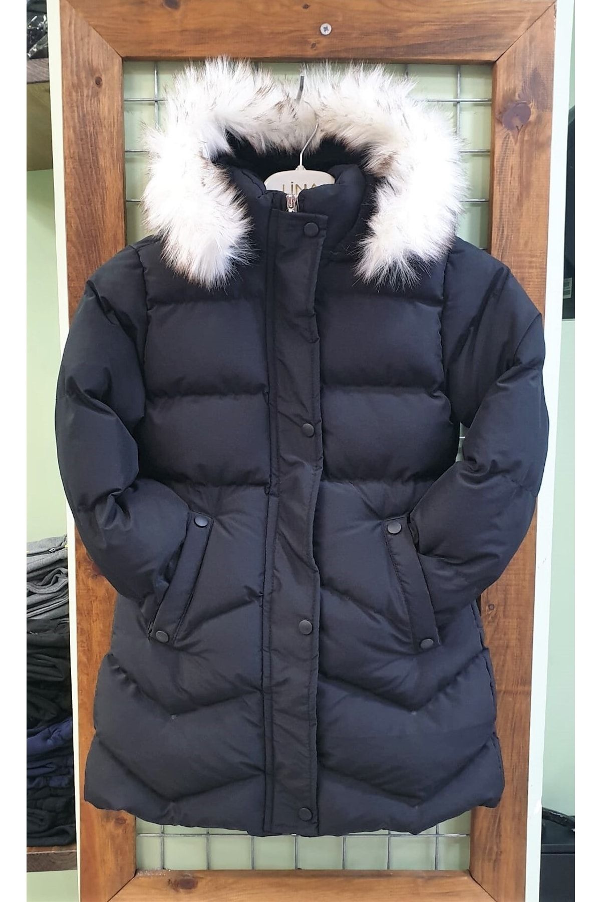 4bidden black puffer jacket store