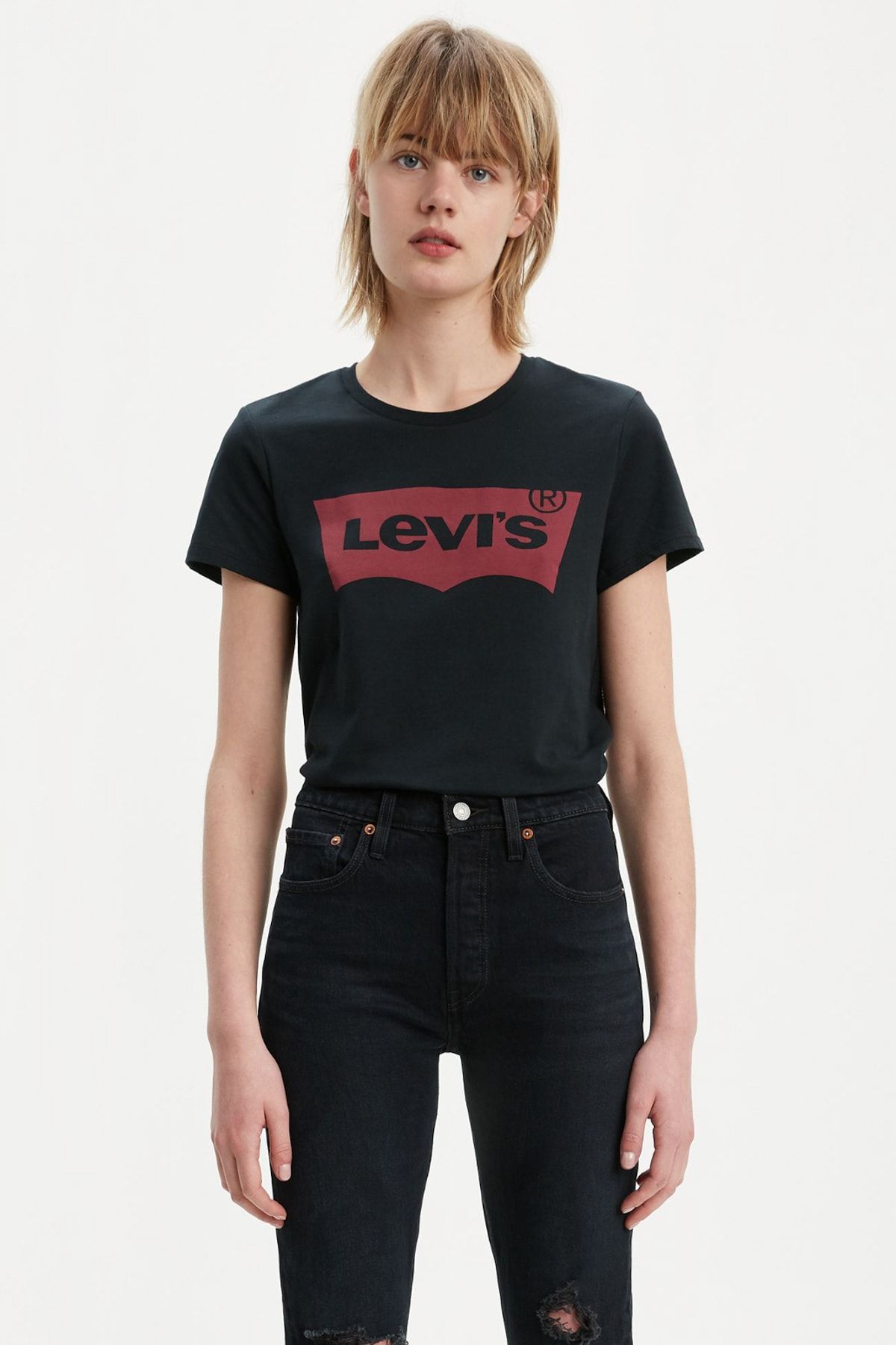 Levi's T-Shirt - Black - Regular fit - Trendyol