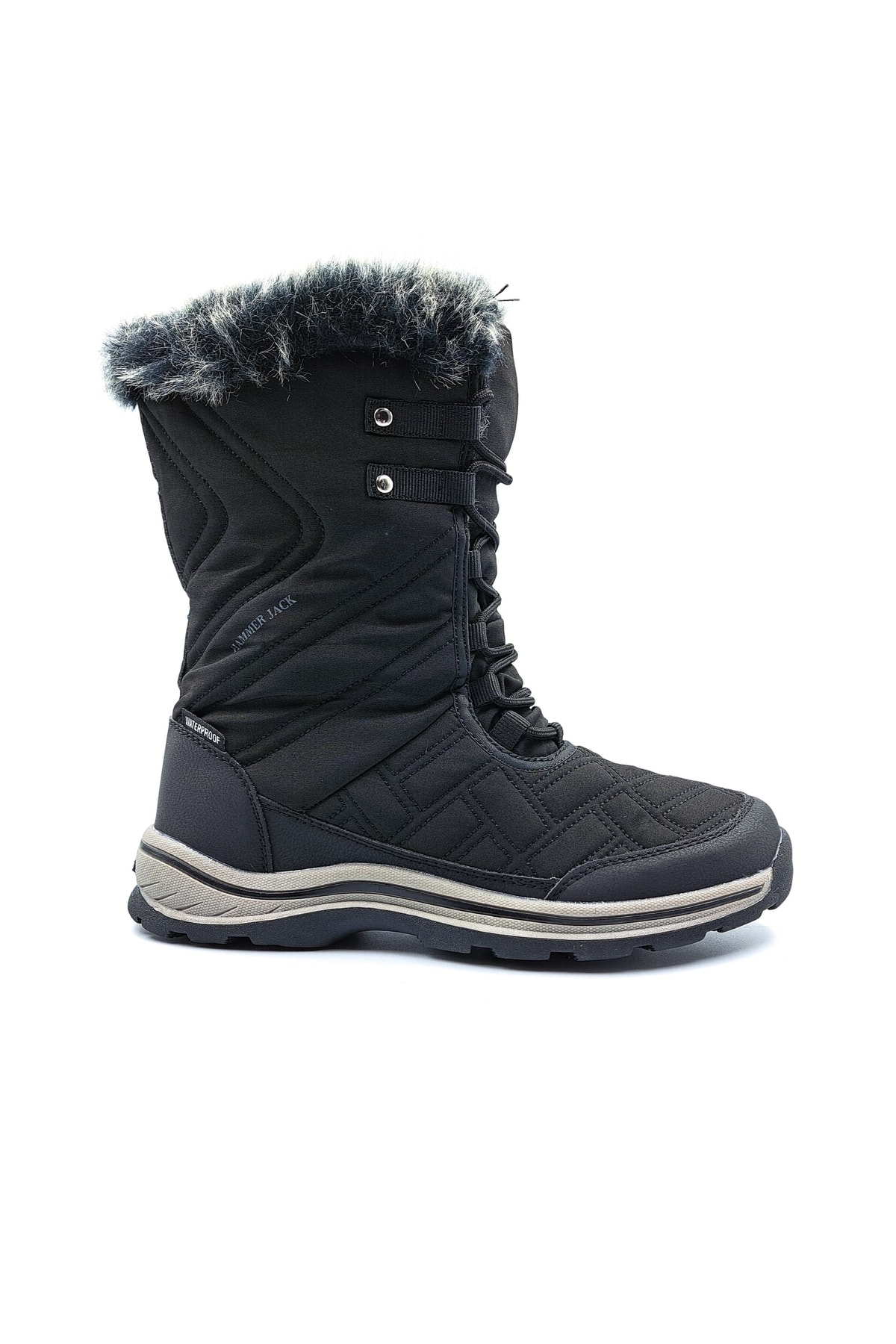 Hammer Jack Su Geçirmez Kürklü Siyah Kadın Kar Botu Fiyatı, Yorumları