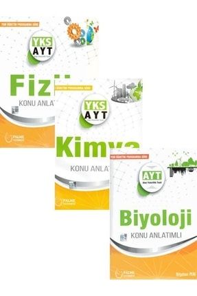 Ayt Fizik-kimya-biyoloji Konu Anlatımlı Set Palme Yayınları 9789780000011
