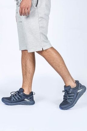 24865 Lacivert - Royal Mavi Erkek Günlük Rahat Yazlık Yürüyüş Sneaker Spor Ayakkabı 20KGnm24865ME