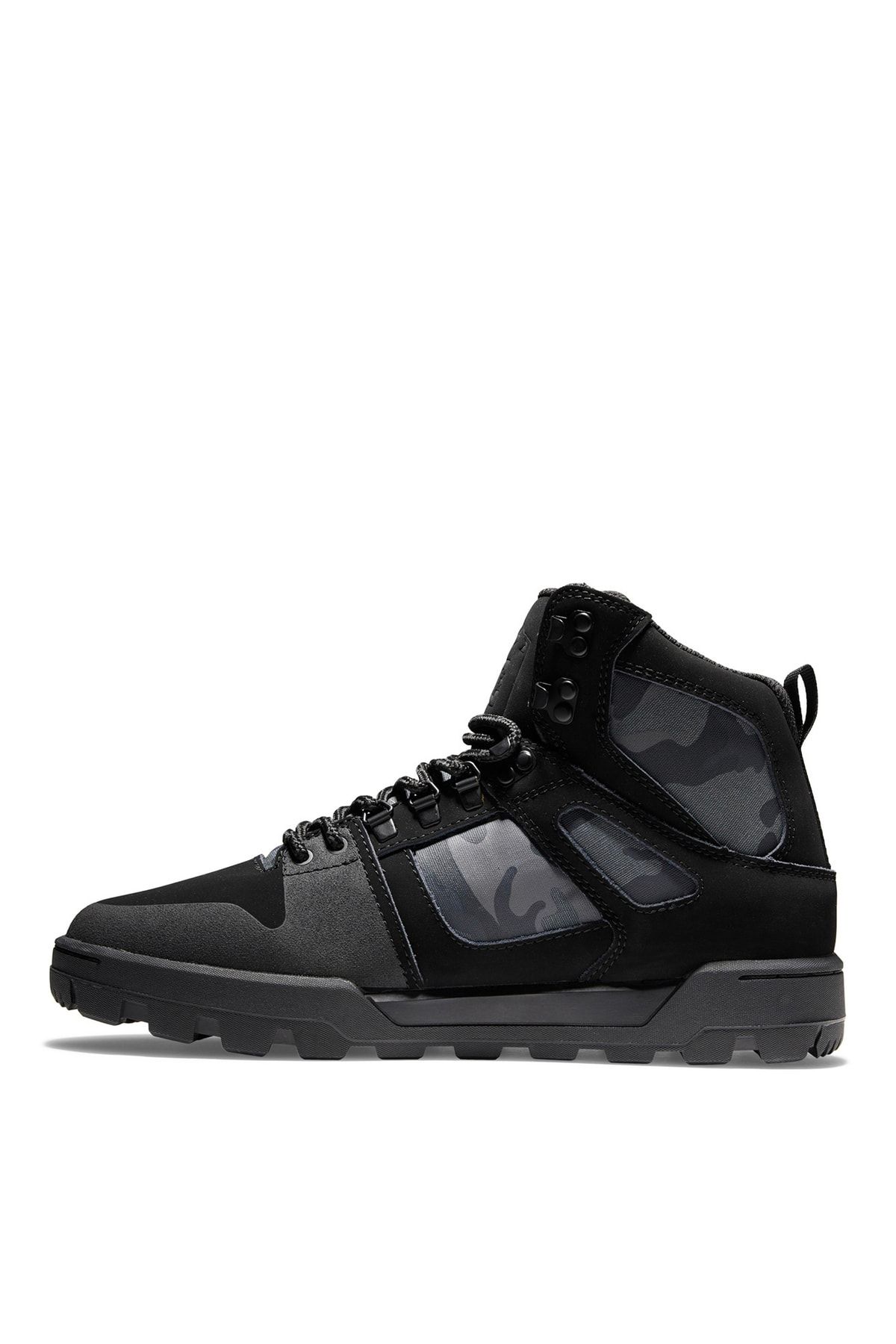 کفش سبک زندگی مردانه مشکی Adyb100009 پوتین Wr بالاپوش خالص DC Shoes