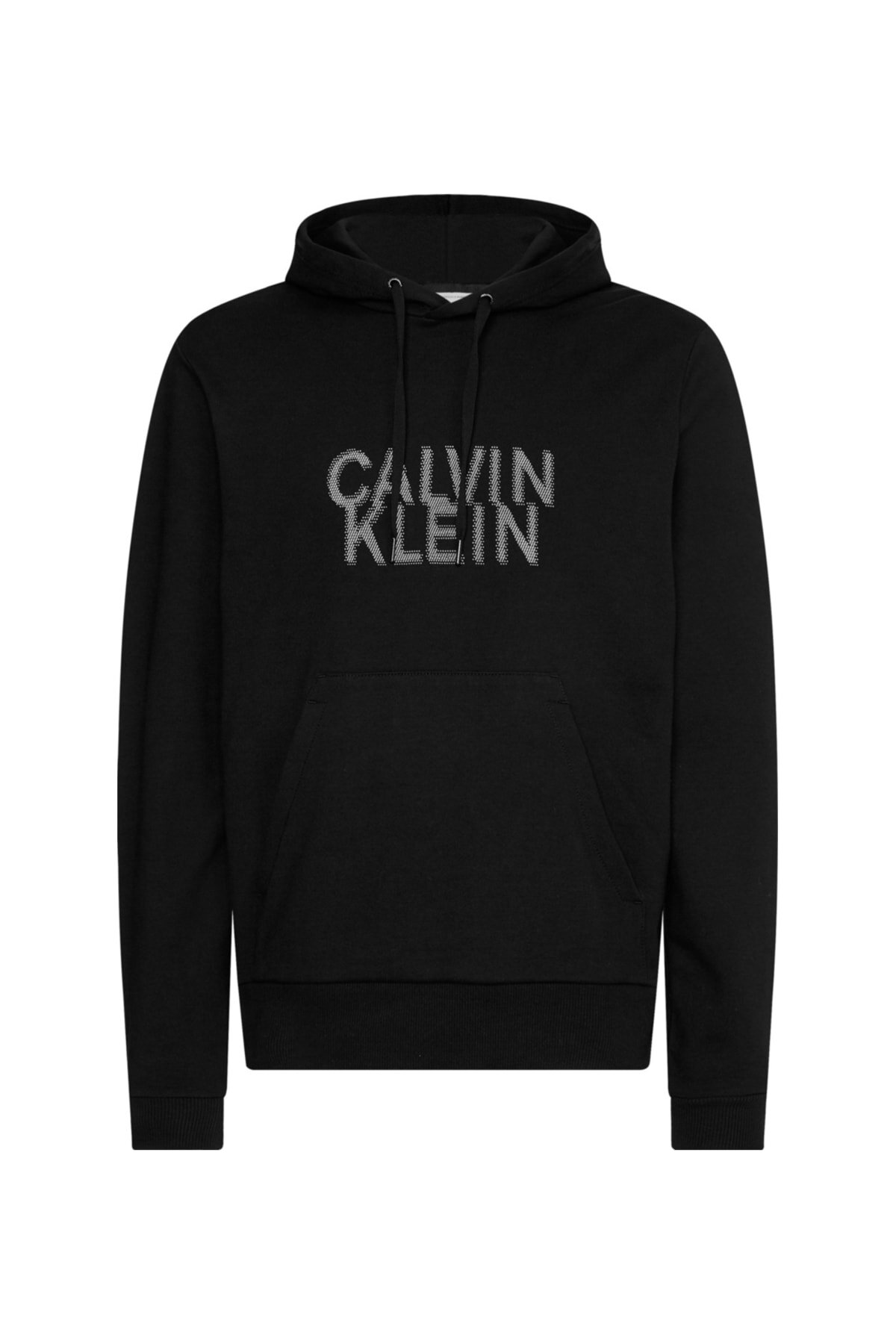 کلوین کلاین سویشرت مردانه مشکی یقه کلاه‌دار K10k110075beh