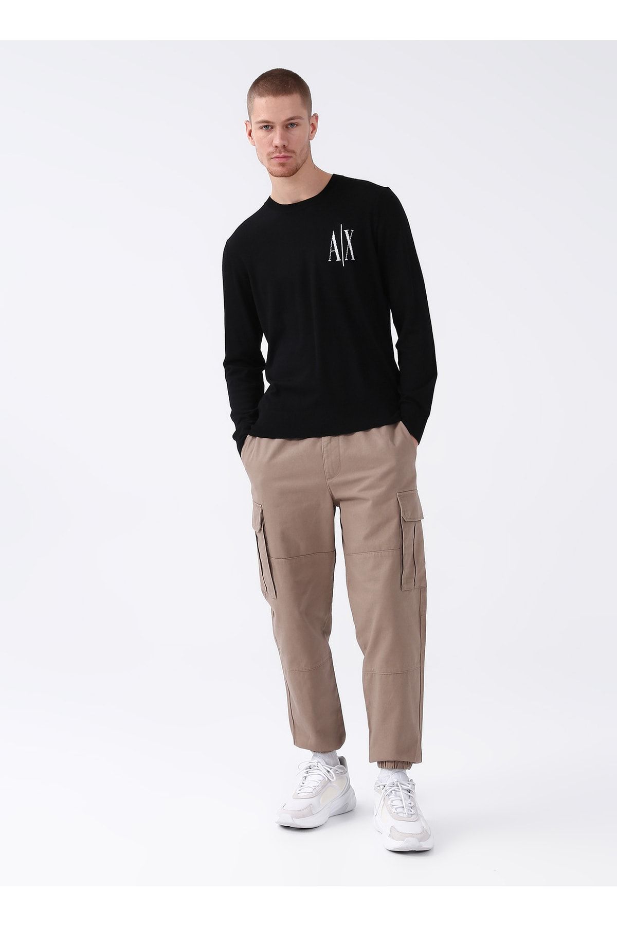 شلوار چند رنگ مردانه قهوه ای 6lzpl4 1711 Armani Exchange