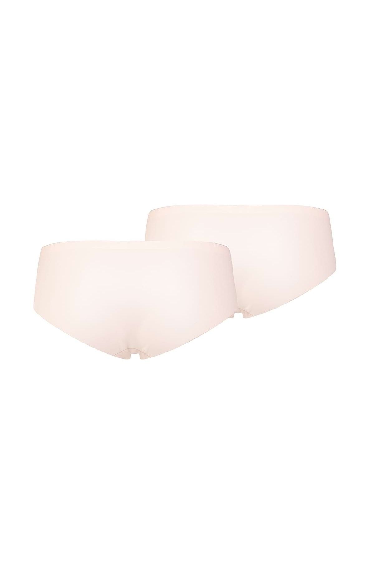 Puma-Damen Hipster 2er-Pack – Mikrofaser Nahtlos Unterhose, Einfarbig 2