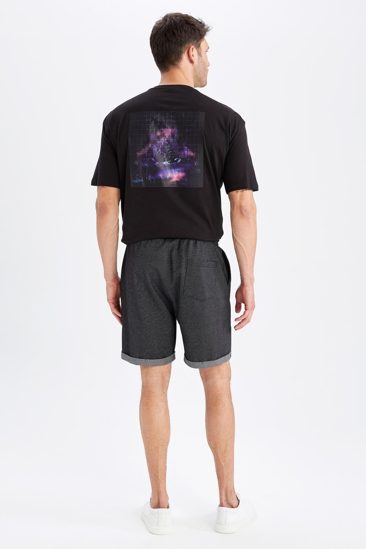 Slim Fit Şort
