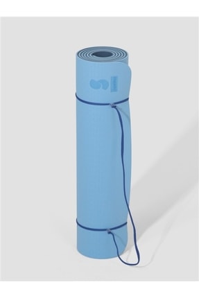 Ekolojik 6mm Tpe Mavi Yoga Matı SS-9901