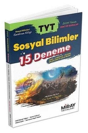 Miray Tyt Sosyal Bilimler 15 Li Deneme 9786257833387