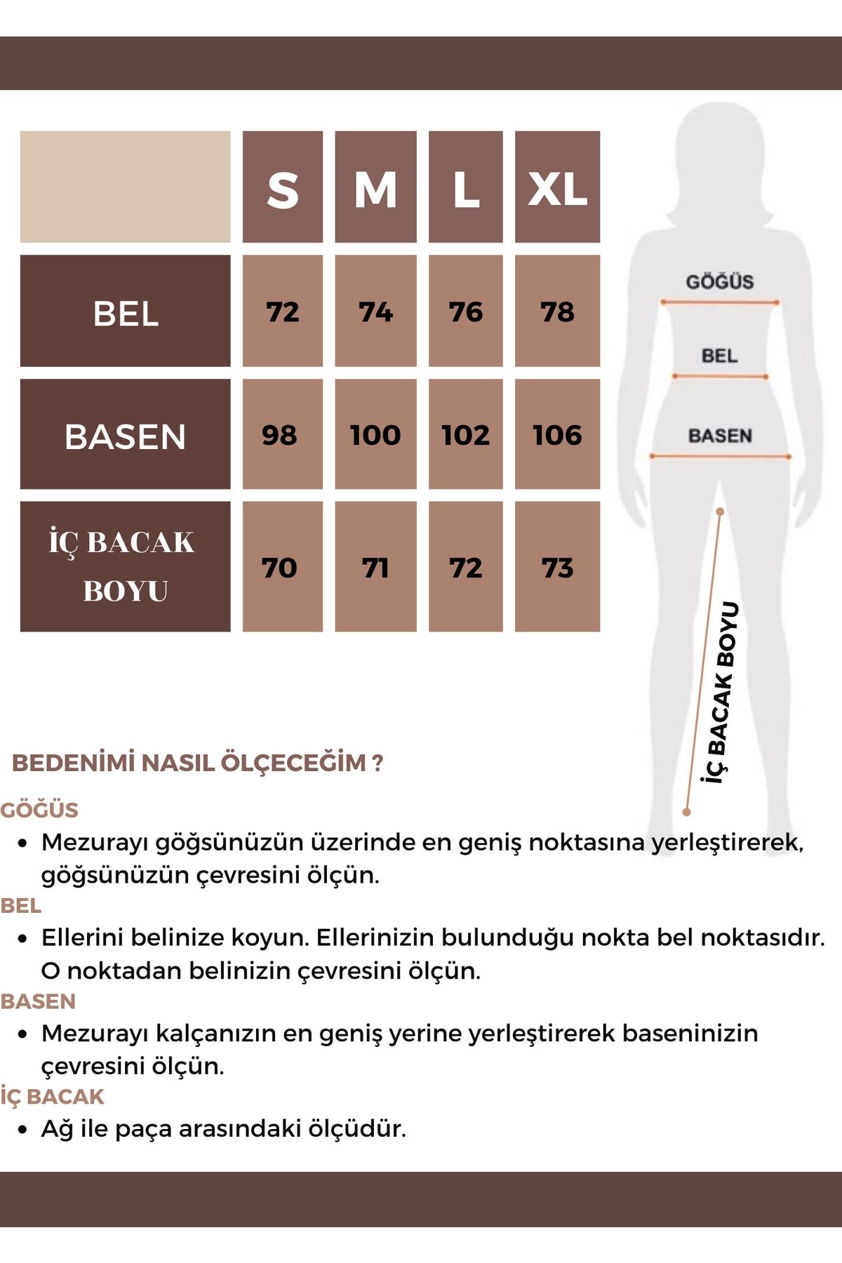 Içi Yünlü Şardonlu Kışlık Üç Iplik Eşofman Altı Pantolon