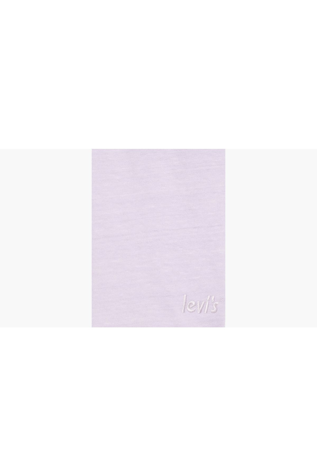 تی شرت آبی زنانه سه راهی کلاسیک فیت اورجینال Levi's