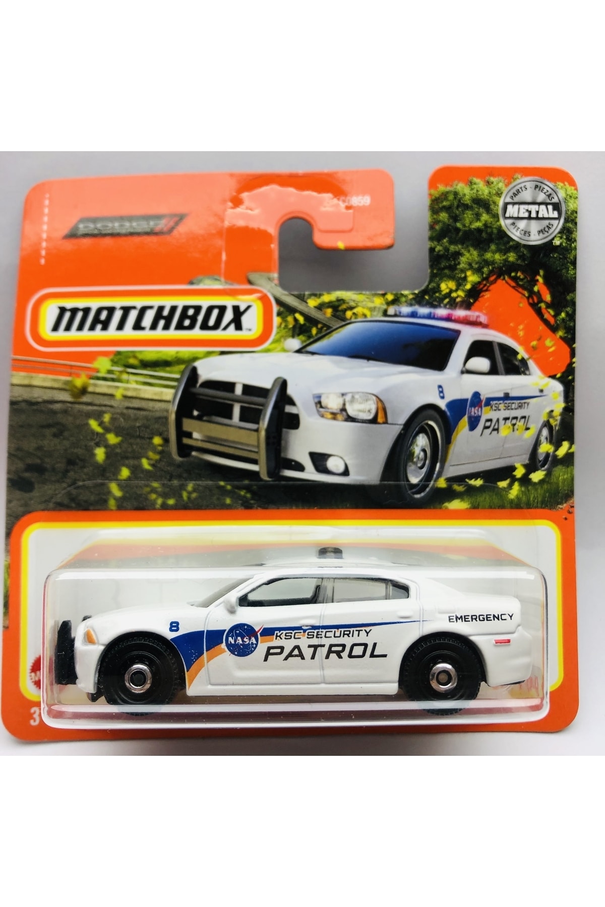 Matchbox جدید - Dodge Charger Pursuit Patrol Police Mini Car 1:64 Scale Brand 86/100