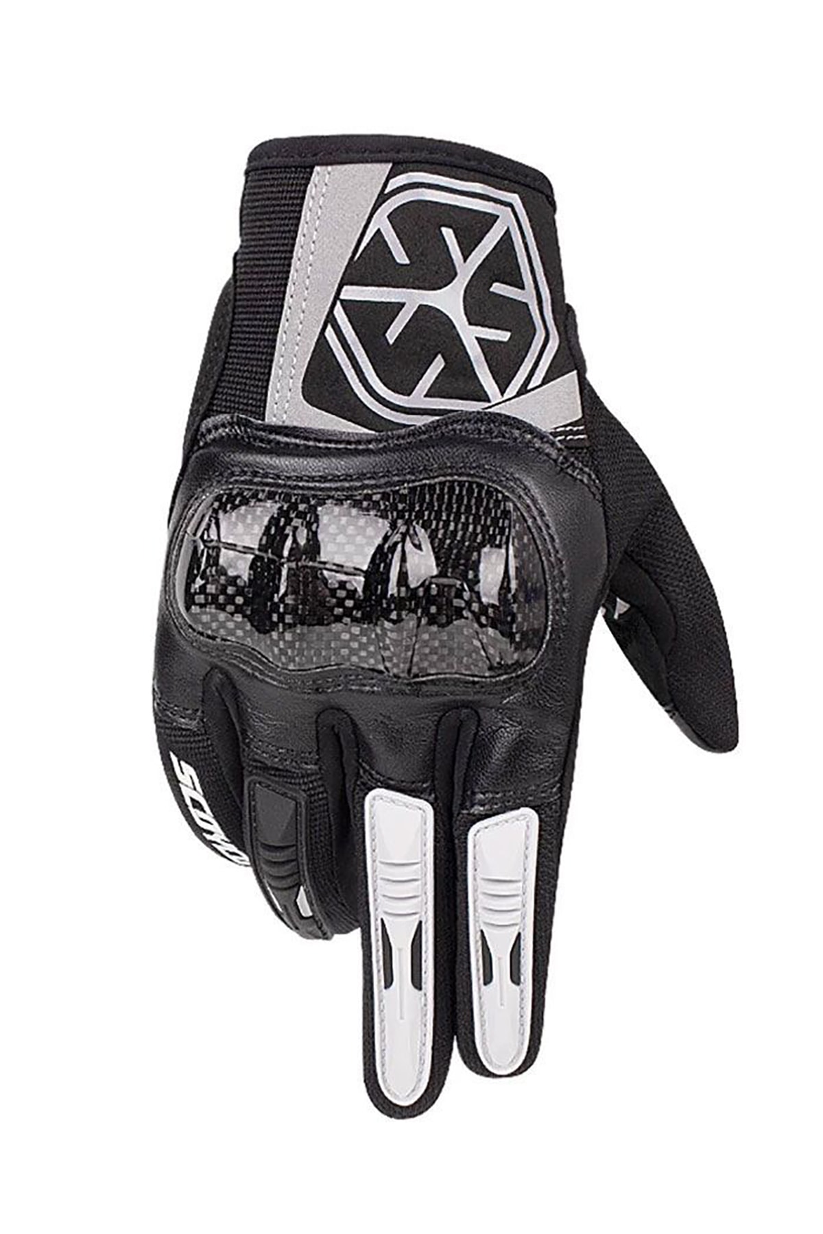 SUPORTE Scoyco Mc122 Yazlık Korumalı Eldiven (siyah-gri)