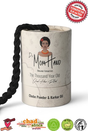 Dr. Mom Hand Chebe Powder & Karkar Oil 200ml "çad Saç Uzatma Ritüeli"