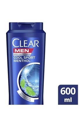 Clear Men Cool Sport Menthol Şampuan 600 Ml 10371200645,