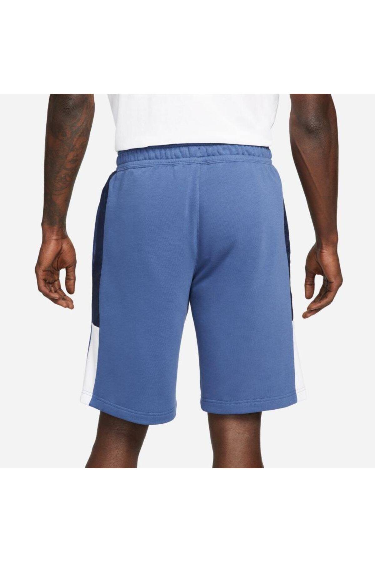 شورت و شلوارک مردانه آبی نایکی | DO7233-410 اورجینال - تصویر 3